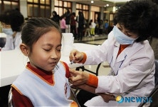 초등학교에 신종플루 예방백신 공급, 접종 시작!