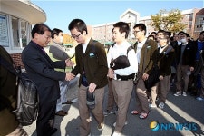 제자들아, 시험 잘봐라