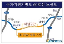 양산-웅상 국지도, 4.8㎞ 내달 말 개통된다