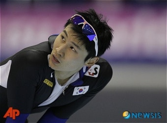 이강석, 빙속월드컵 2차 500m 동메달