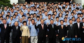 동아시아경기대회 한국선수단 화이팅!