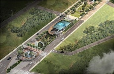 양천구 신월동 가로공원길 지하주차장 조감도