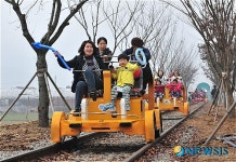 다문화가정 곡성군 기차마을 체험