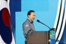 이명박 대통령, 호남고속철도 기공식 축사