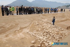 경남 양산시 증산리, 조선시대 제방 확인