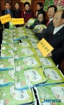 평화행동 부산지부, 평화의 쌀 전달