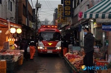 중랑소방서 구급차량 길터주기 집중홍보