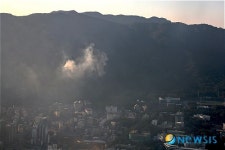 부산 금강공원 실화추정 산불발생