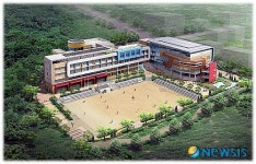 울산국제중학교 조감도