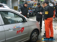 서대문소방서, 불법주차차량 강제 견인 모의훈련