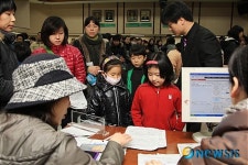 8세미만 어린이 신종플루 예방접종 실시