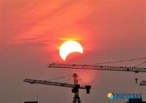 군산시청서 바라본 일식