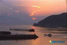 남해 지족해협의 원시어업 죽방렴