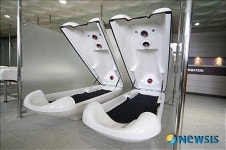 보령머드체험관의 첨단 마사지 시설