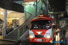 중부소방서 동대문 관광특구 소방통로 확보훈련실시
