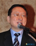 축사하는 남상만 관광협회중앙회장