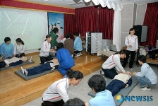 동작소방서 청운사회복지관 심폐소생술 교육실시