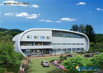 양구, 국민체육센터 마무리 공사 한창