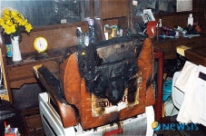 화재발생한 이발관