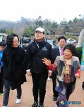 매화마을 방문한 유인촌 장관