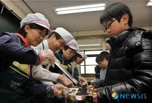 강동구, 친환경급식 실시