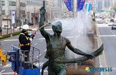 올림픽 영웅들을 깨끗하게