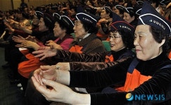 어르신들의 몸풀기