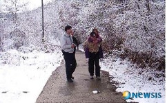 진주 문산파출소 길 잃은 치매노인 구조