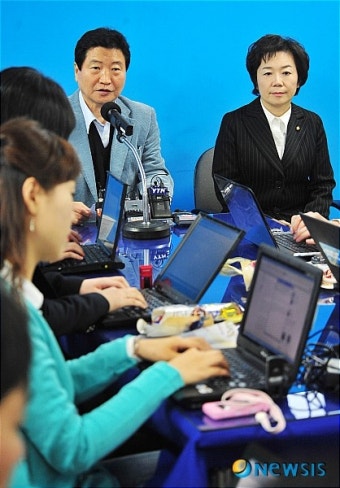 안상수 원내대표 기자간담회