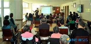 관악소방서, 관내 동명노인복지센터에서 봉사활동실시