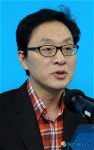 무료급식관련 이야기하는 정두언 지방선거기획위원장