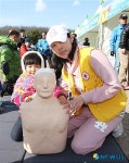 저도 심폐소생술 교육을 받았어요