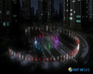 롯데건설, 아파트단지에 미디어폴 국내 최초 적용