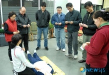 동작소방서, 기독교TV멀티미디어 심폐소생술교육 및 소방안전 교육실시