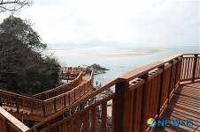 부산 다대포해수욕장 몰운대 낙조전망대 준공