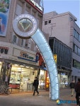 대구 중구 패션주얼리 특구 상징물 불 밝혀