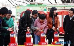 용산소방서, 장애인보호센터 소방안전교육