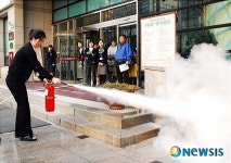 용산소방서, 마포노인종합복지관 사회복지사 소방안전교육