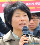 [6.2지방선거]기자회견문을 낭독하고 있는 김종남 환경연합사무총장