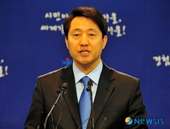 [6.2지방선거]서울시장 후보 출마 기자회견 갖는 오세훈 서울시장