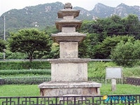 경북 성주 법수사지 삼층석탑 보물 승격 예고