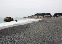주전 몽돌 해안