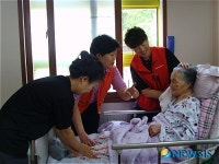 포항북부소방서, 샛별노인복지센터 봉사활동