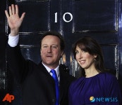 캐머런, 英 다우닝 10번가 접수…200년 역사상 가장 젊은 총리