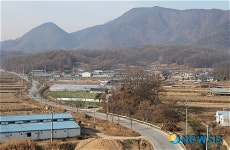 증평군 도안면 노암리 도시지역 전경