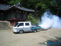 남양주시,석가탄신일 맞이 사찰주변 방역소독 실시