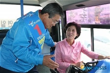 [6·2지방선거]한나라당 박승호 포항시장 후보, 시내버스 민생탐방