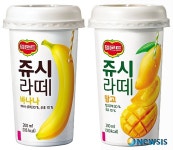 롯데칠성음료, 델몬트 쥬시라떼 출시