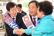 [6·2지방선거]"중구청장 후보 조용수입니다~"