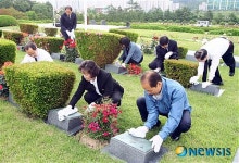 유엔공원서 호국보훈의달 정례회의